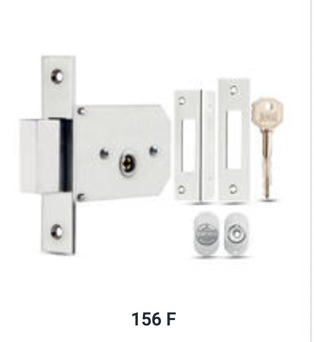 156 F Kale Safety Mortise Lock With Cross Key Type Cylinder